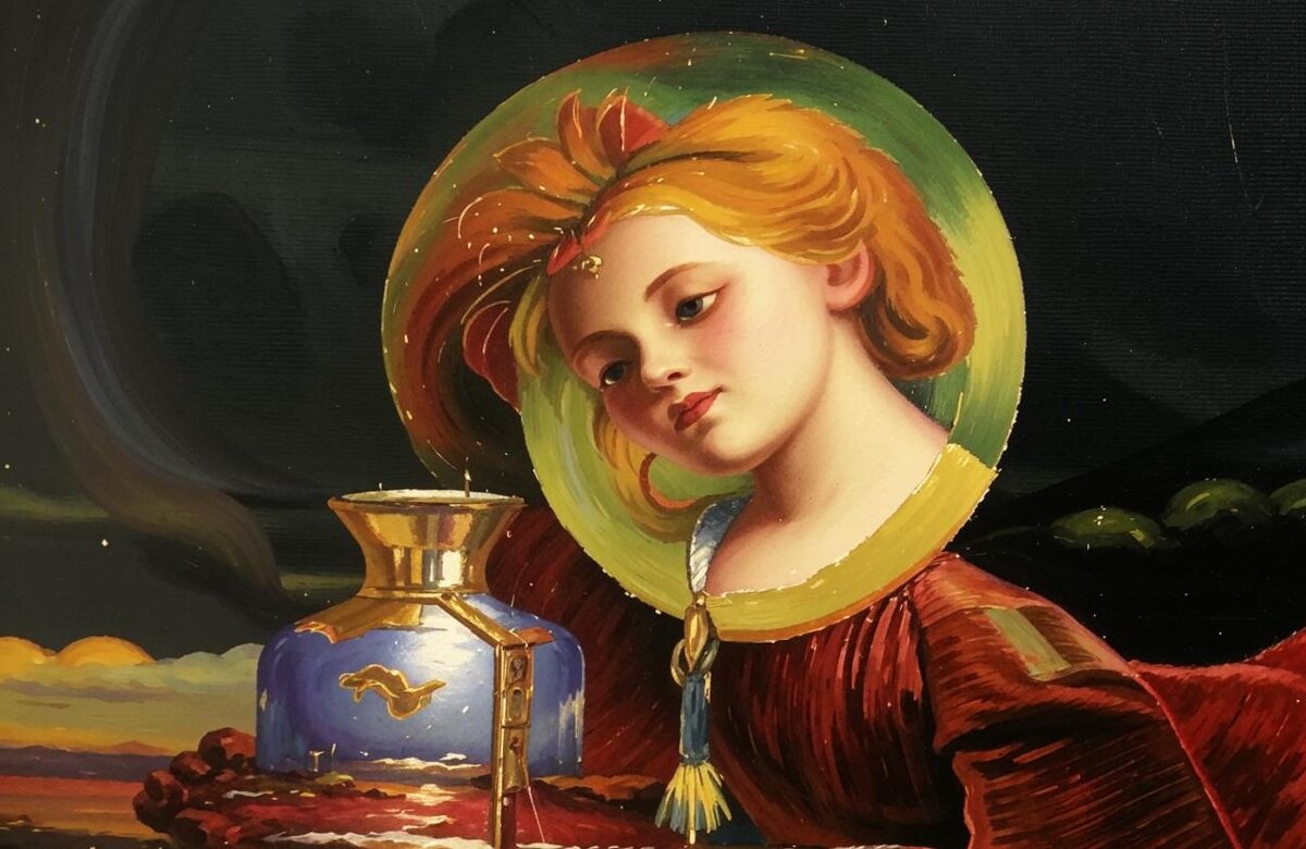 Женский портрет - Юрий Гайворонскiий