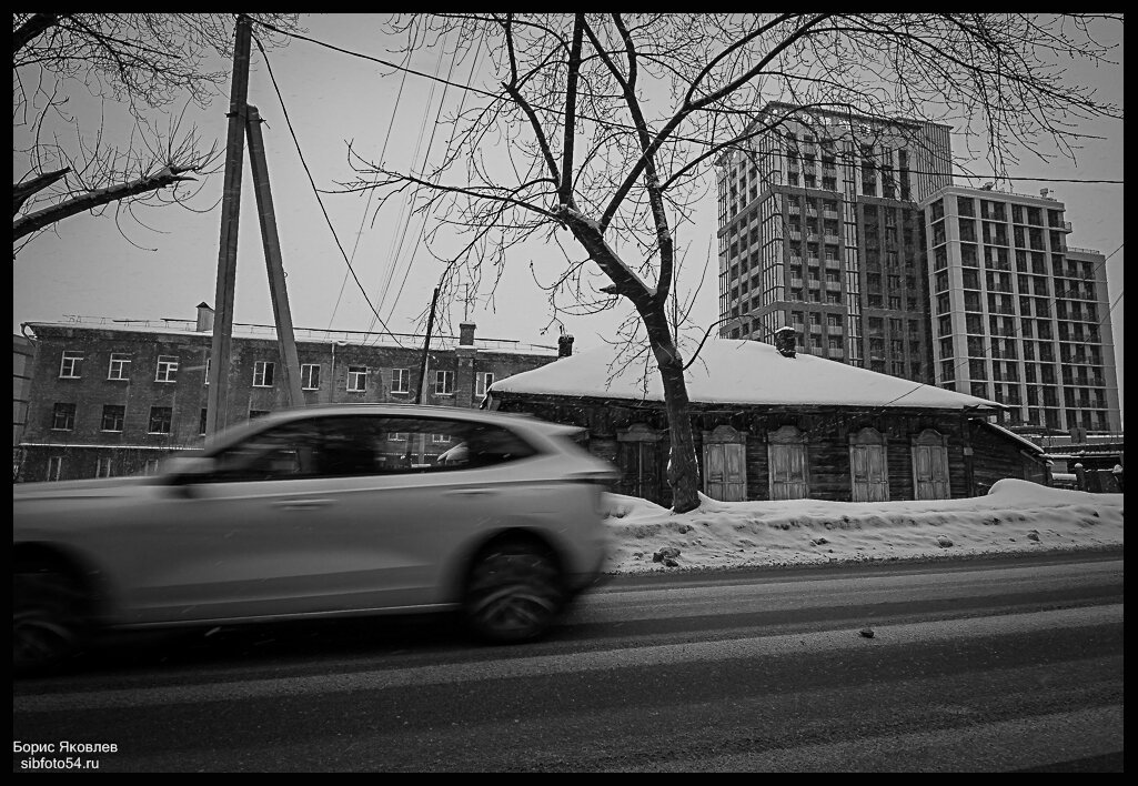 Городские контрасты. - Борис Яковлев