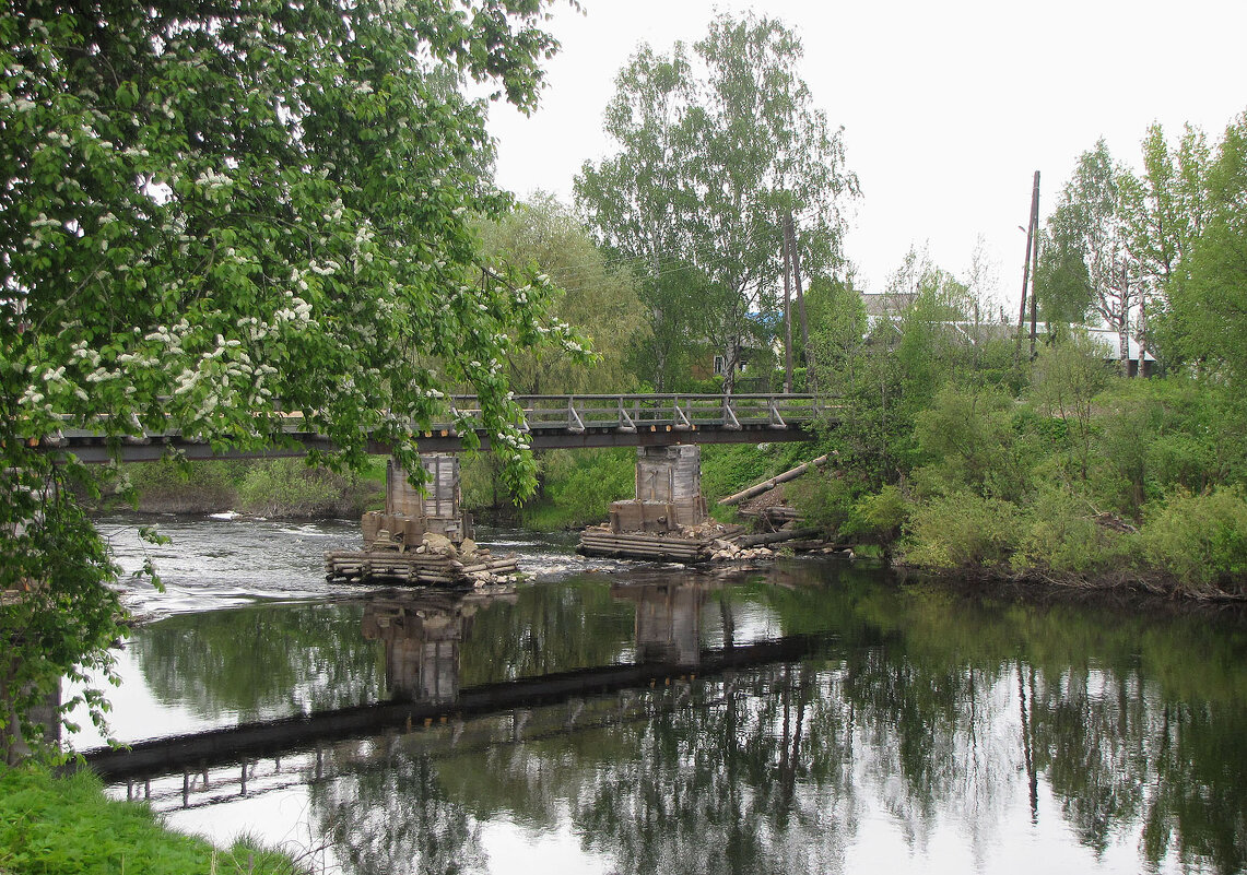 Алексеевский мост через реку Олонка - Александр Ильчевский Алексеевский мост через реку Олонка - Александр Ильчевский