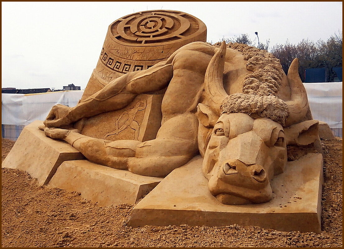 Чемпионат мира по скульптуре из песка в Москве. 2013 год. - Ольга Довженко Чемпионат мира по скульптуре из песка в Москве. 2013 год. - Ольга Довженко