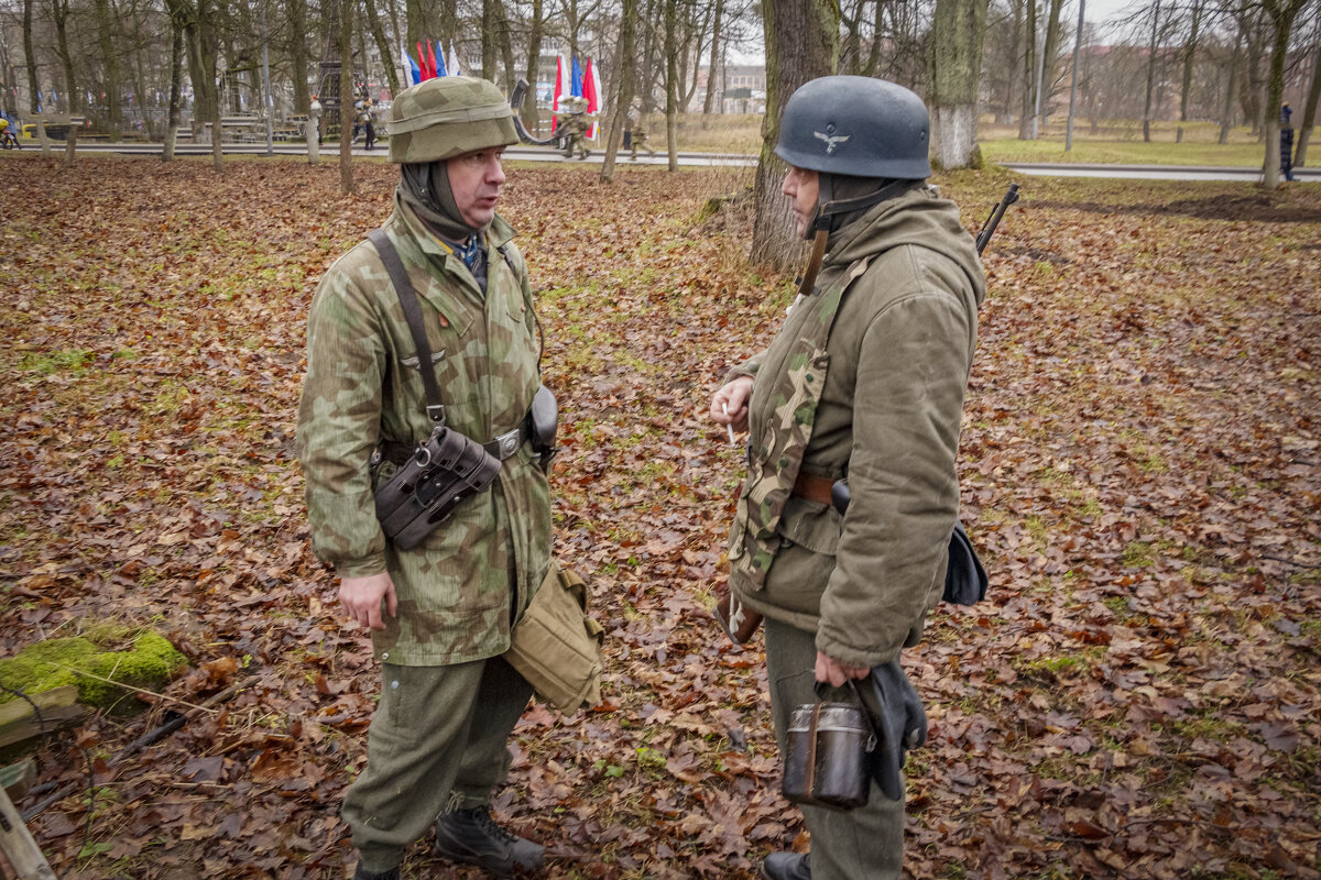 Участники реконструкции штурма Гумбиннена в январе 1945 года - Sergey Участники реконструкции штурма Гумбиннена в январе 1945 года - Sergey