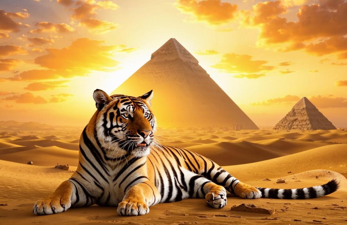 Тигр в Египте - Юрий Гайворонскiий