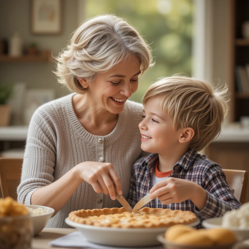 Бабушка и внук ( ИИ ) - Дмитрий Т