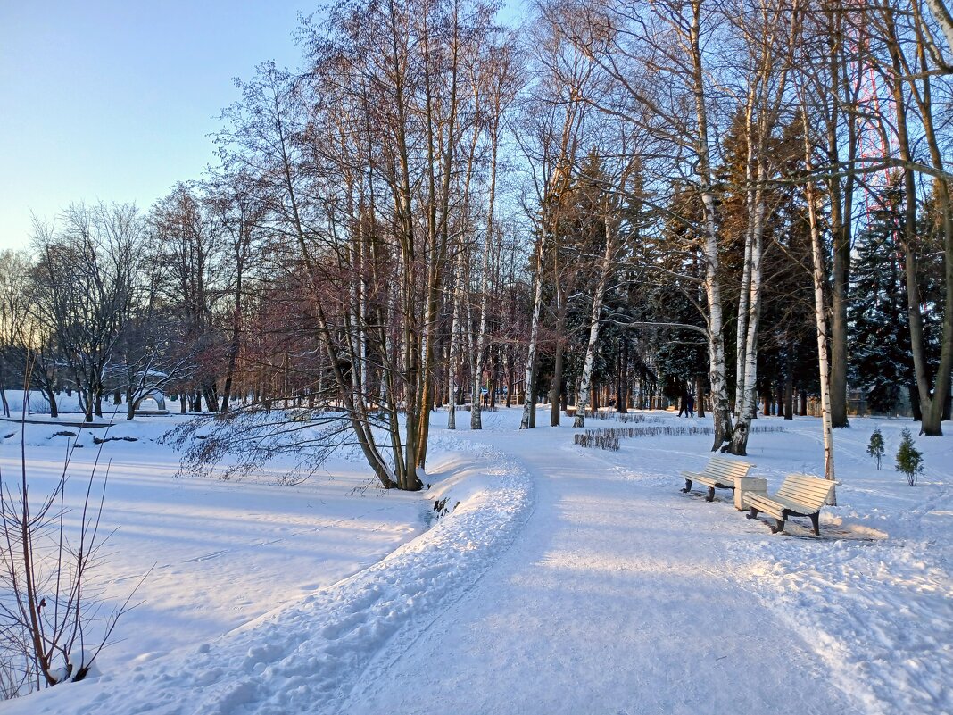 В парках царит зима, а в городе весна. - Лия ☼ В парках царит зима, а в городе весна. - Лия ☼