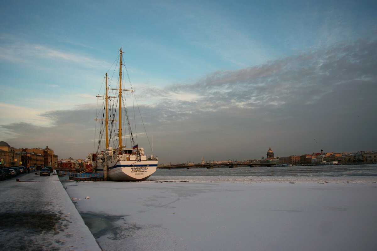 Зимний вечер на Неве - Наталья Герасимова Зимний вечер на Неве - Наталья Герасимова