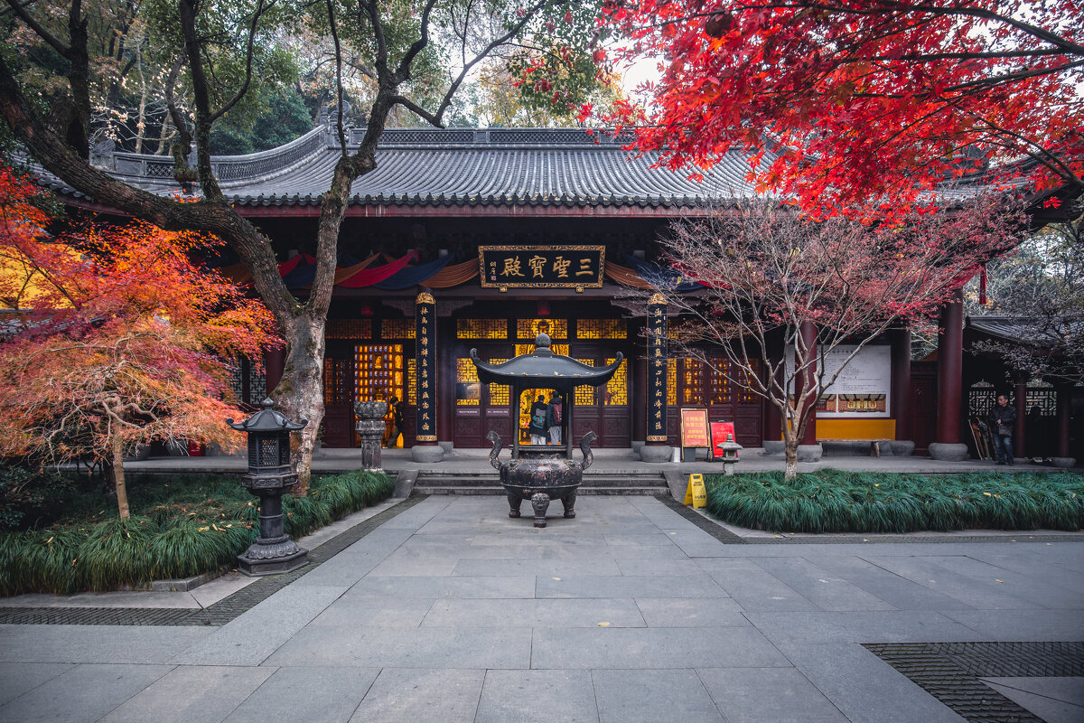 Храм Йонфу в Ханчжоу - Дмитрий 