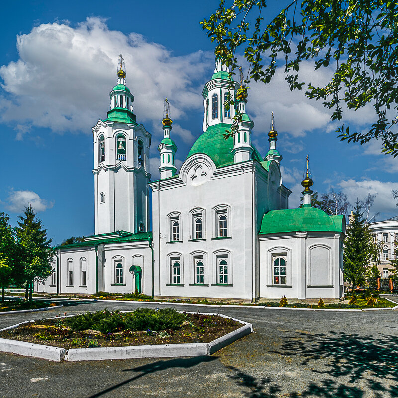 Христовоздвиженская церковь.1791г. Тюмень. - Георгий Кулаковский Христовоздвиженская церковь.1791г. Тюмень. - Георгий Кулаковский