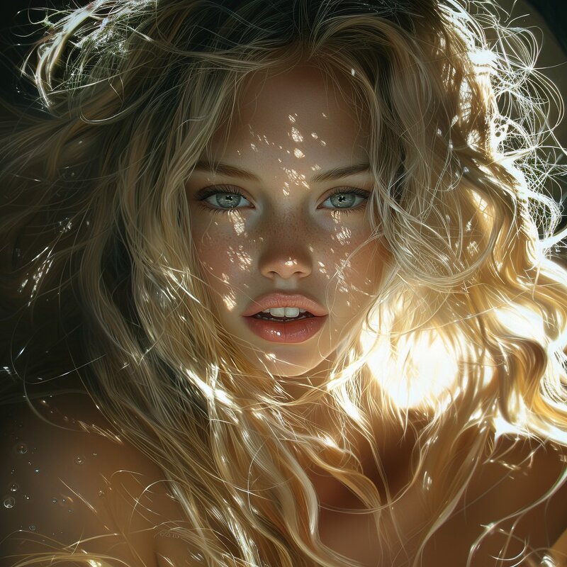 Девушка в лучах солнца - Maksim Checck 