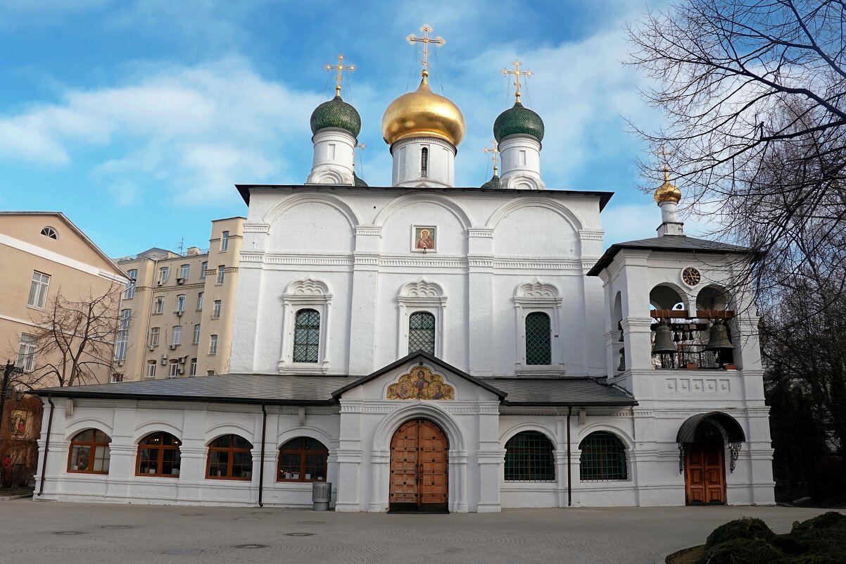 Храм Сретения Владимирской иконы Божией Матери. - Татьяна Помогалова Храм Сретения Владимирской иконы Божией Матери. - Татьяна Помогалова