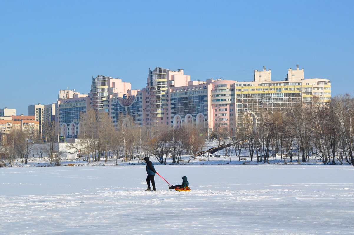 Водохранилище в феврале - Татьяна Машошина Водохранилище в феврале - Татьяна Машошина