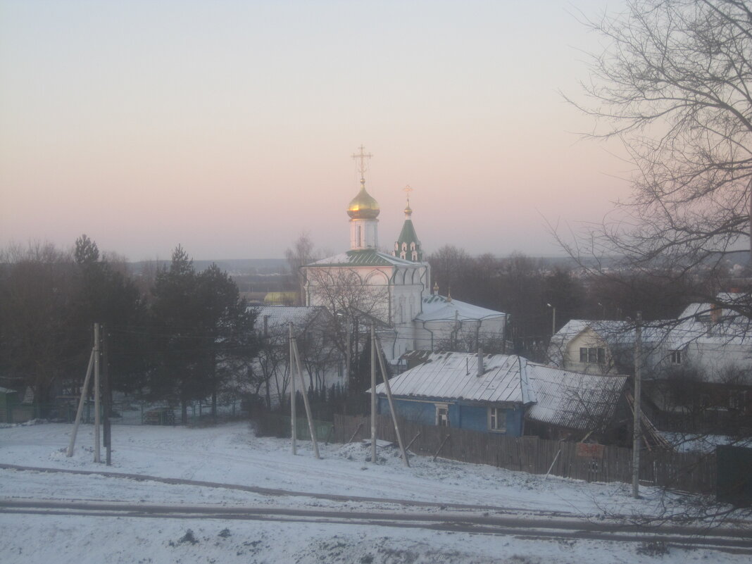 Зимой в с.Заворово - Елена Семигина