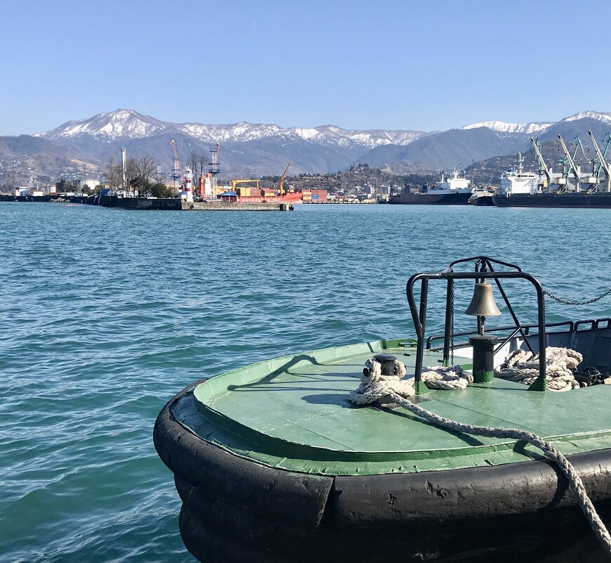 В порту Батуми - Татьяна 