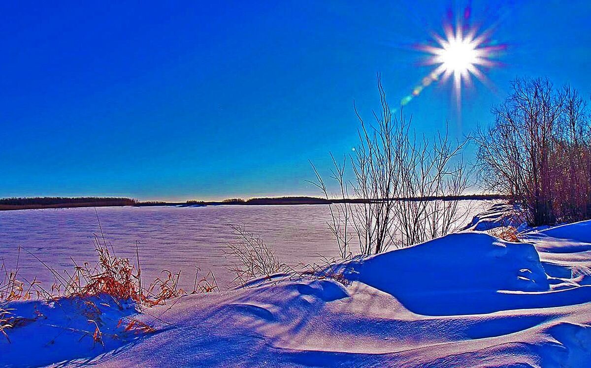 Февраль...Юганская Обь! - Владимир 