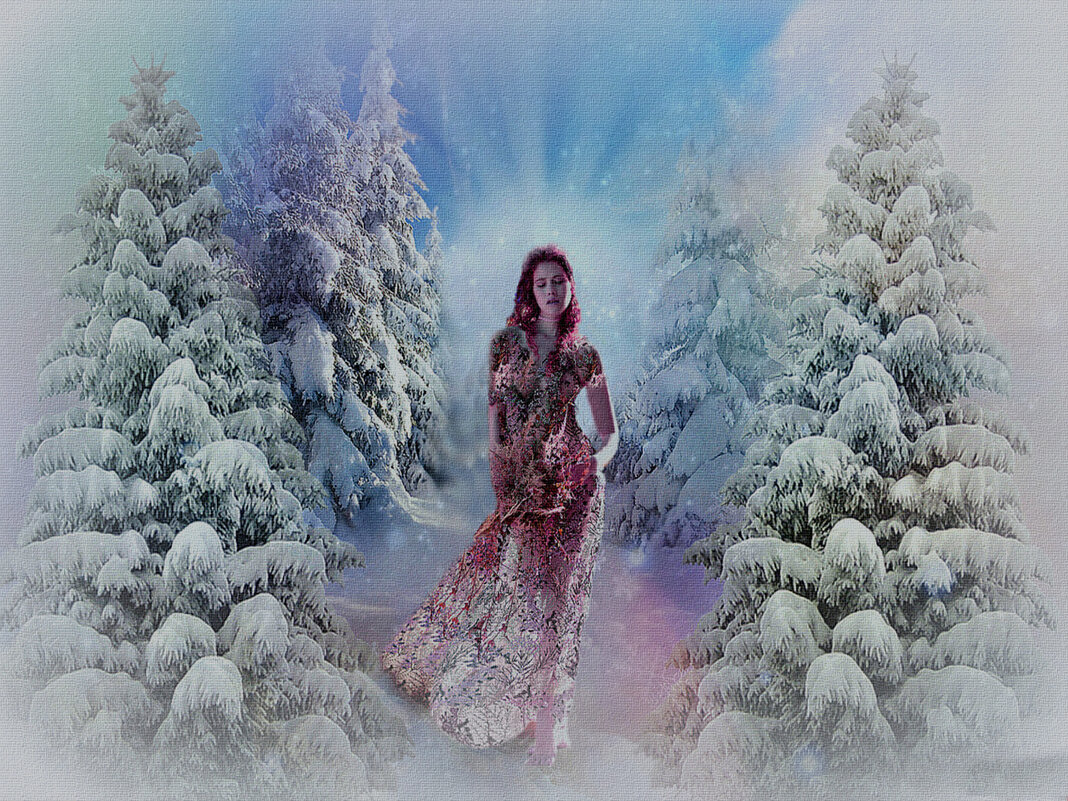 К милому по  снегу  босая  бегу - Е.М. ***