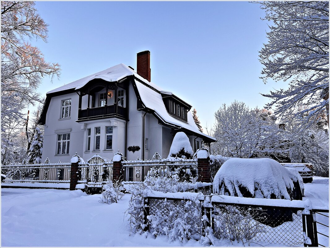 Прогулка по историческому району Амалиенау. - Валерия Комова Прогулка по историческому району Амалиенау. - Валерия Комова