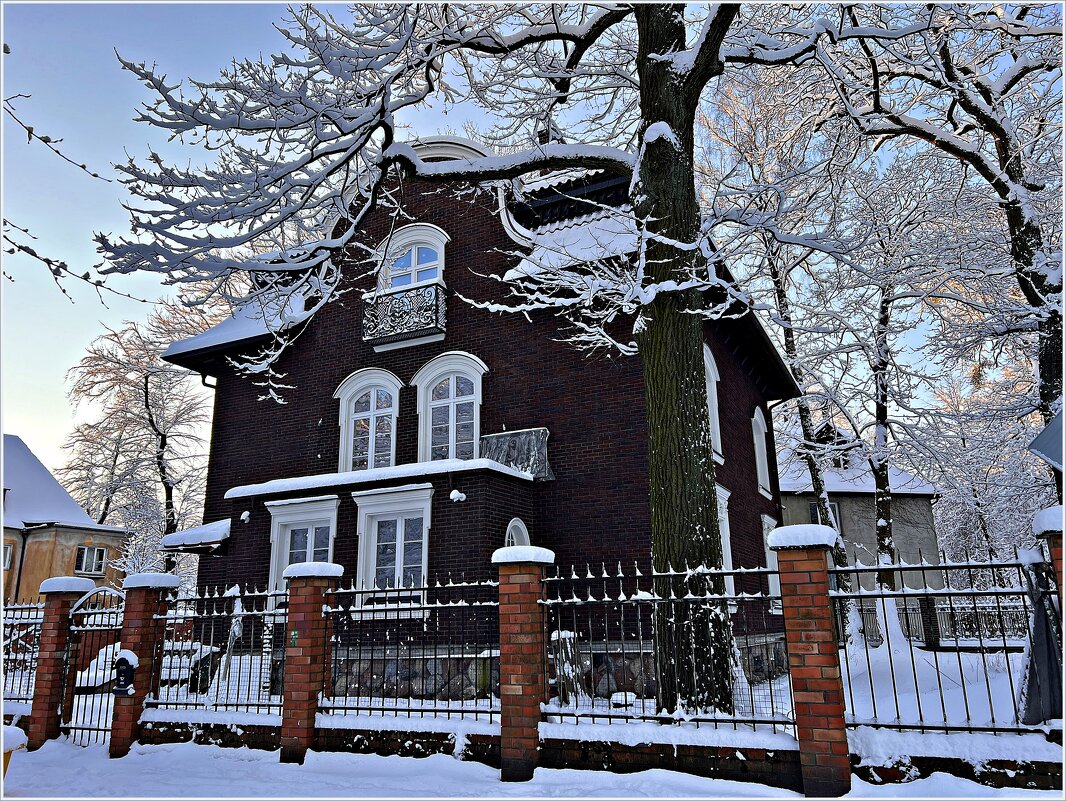 Вилла исторического района Амалиенау. - Валерия Комова Вилла исторического района Амалиенау. - Валерия Комова