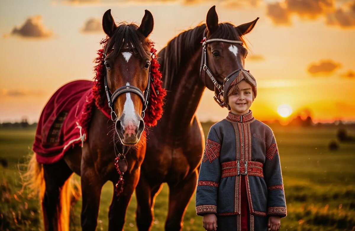 Конёк-Горбунок и Ваня - Юрий Гайворонскiий