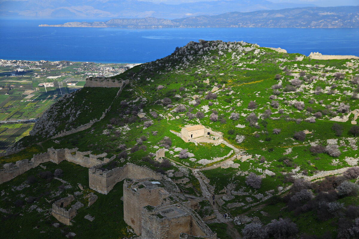 Крепость Акрокоринф. - Оля Богданович Крепость Акрокоринф. - Оля Богданович