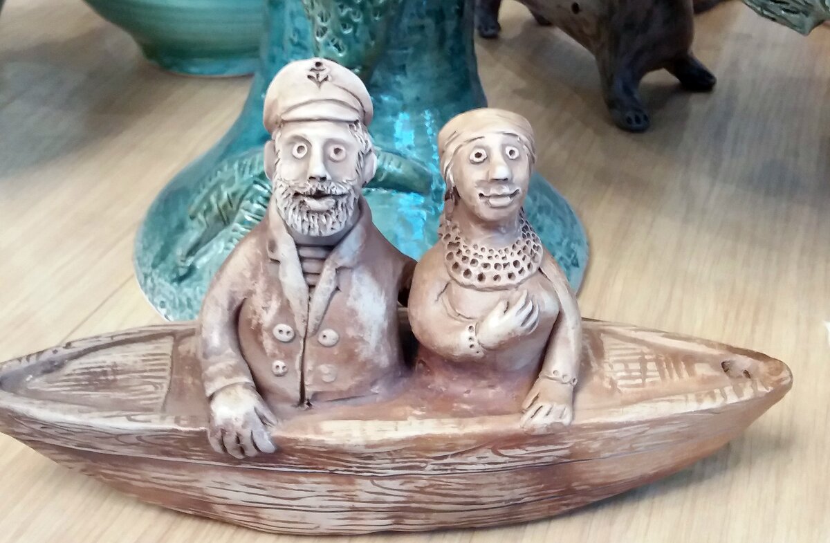 Двое в лодке - Galina Solovova Двое в лодке - Galina Solovova