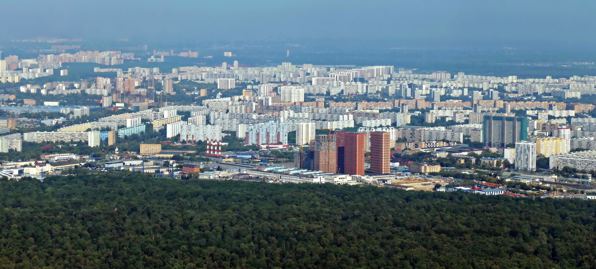 Москва с высоты птичьего полёта - Валерий Судачок Москва с высоты птичьего полёта - Валерий Судачок