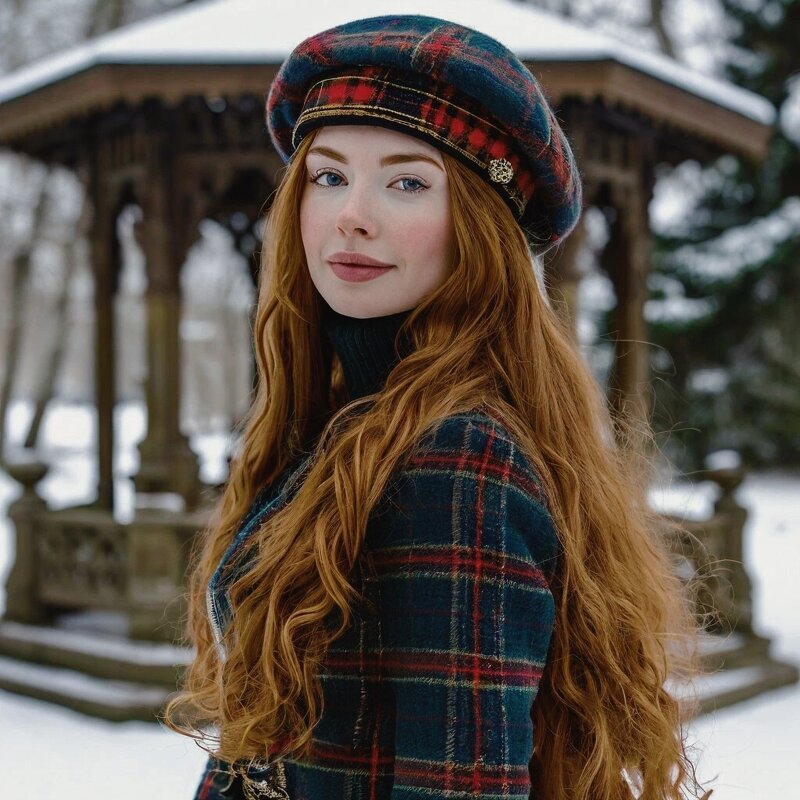 Девушка шотландка - Pavlov Filipp 