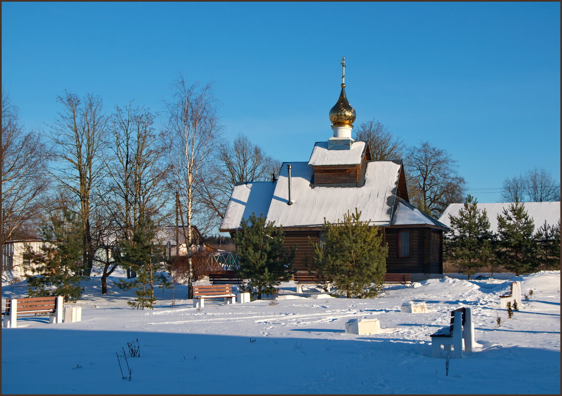 Зимой у храма - lady v.ekaterina Зимой у храма - lady v.ekaterina
