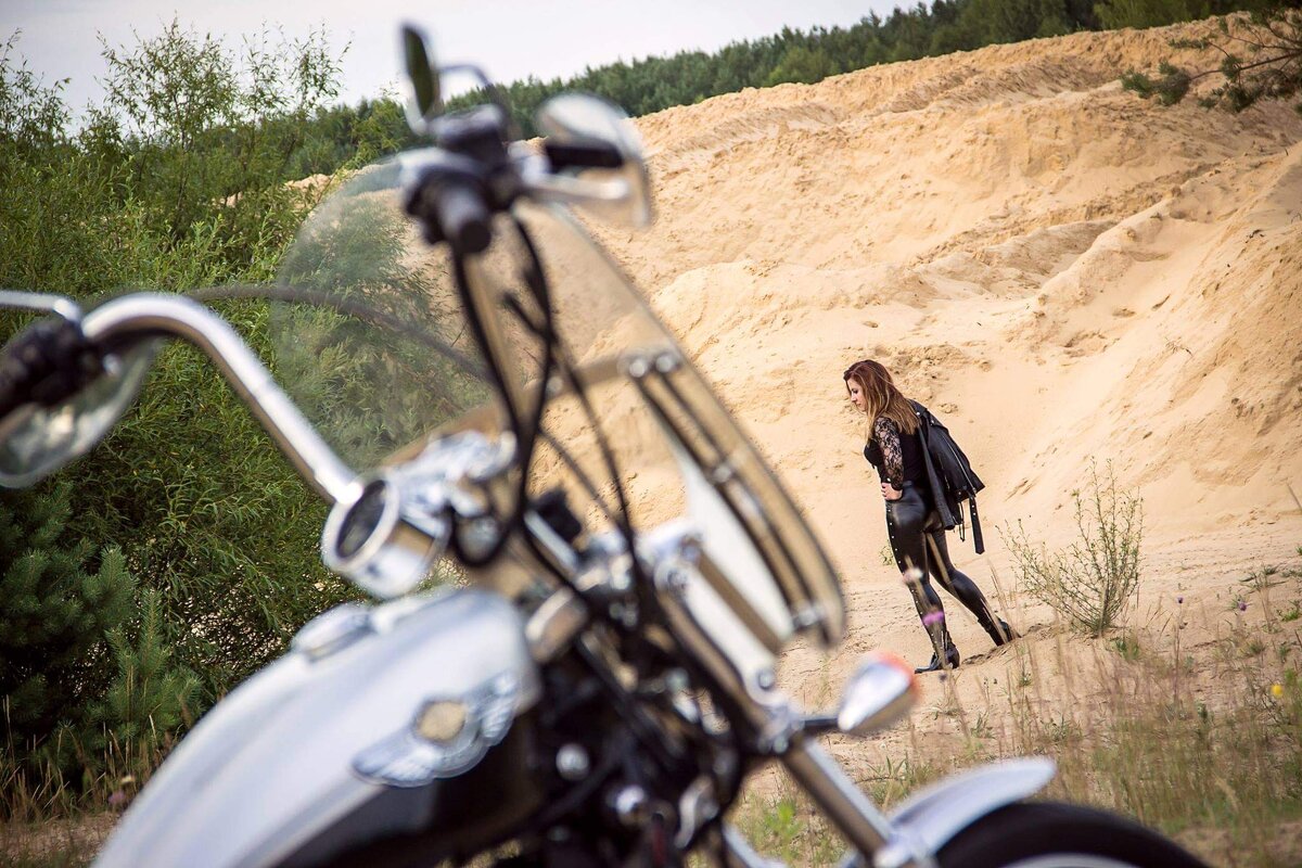 На байке - Светлана Успенская 