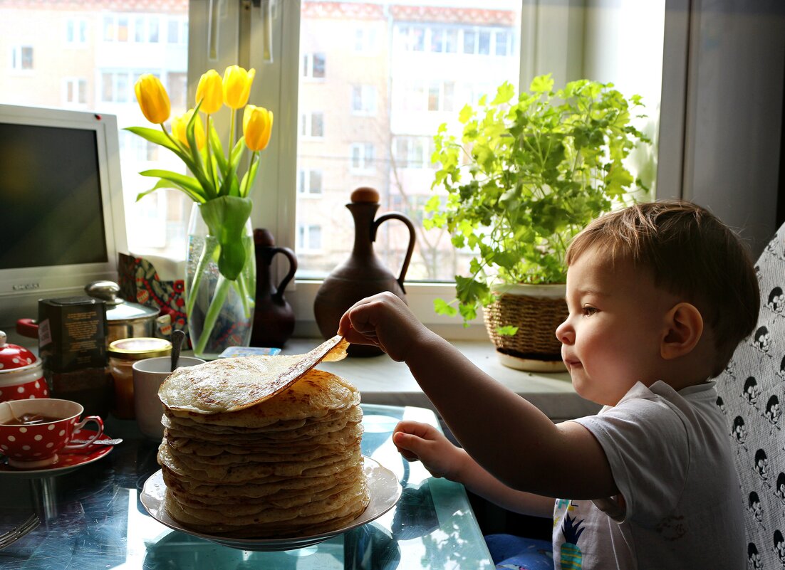 "Пришёл Масленица и фьють...")) - Марина 