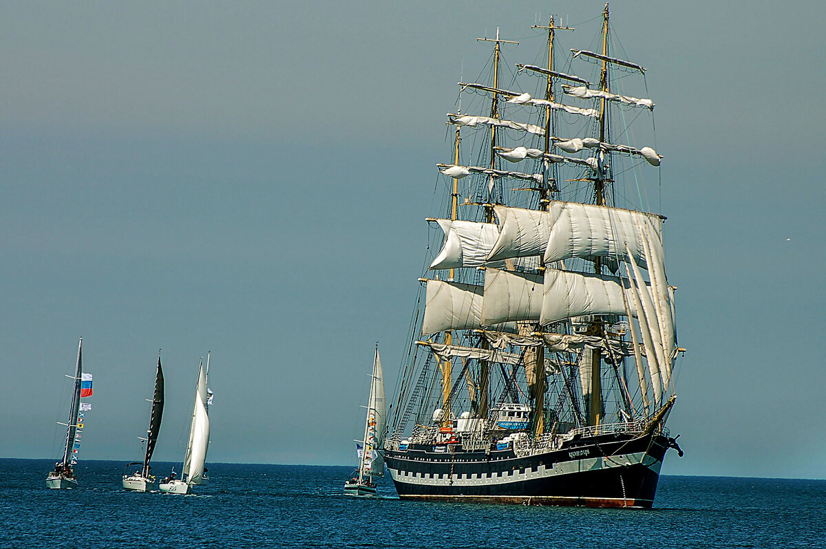 Барк Крузенштерн. - Сергей Воротников