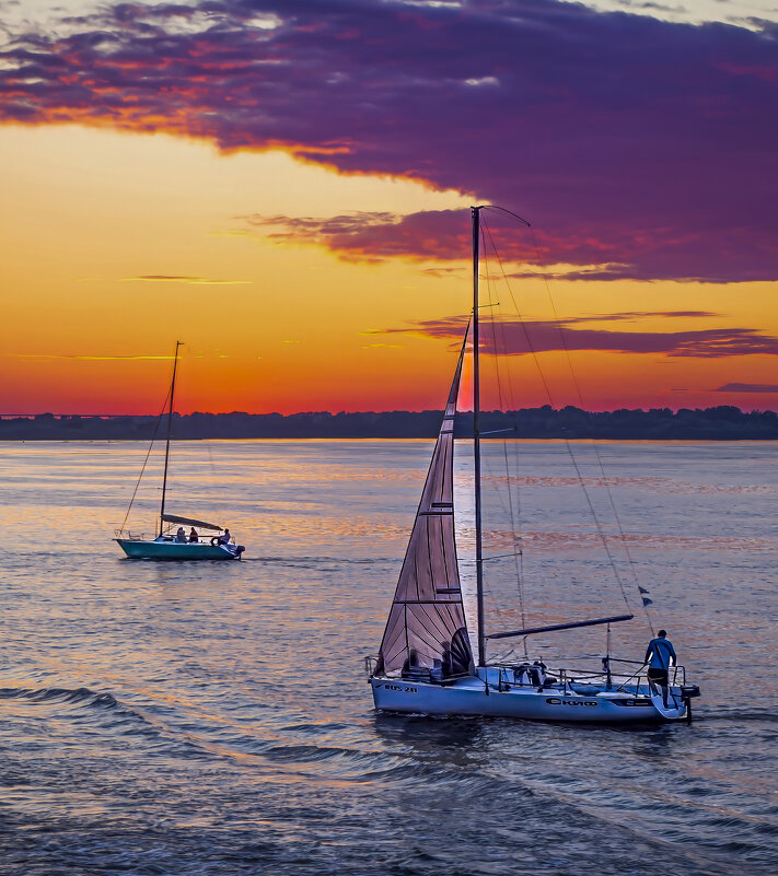 Волжские закаты - Виктор Петров