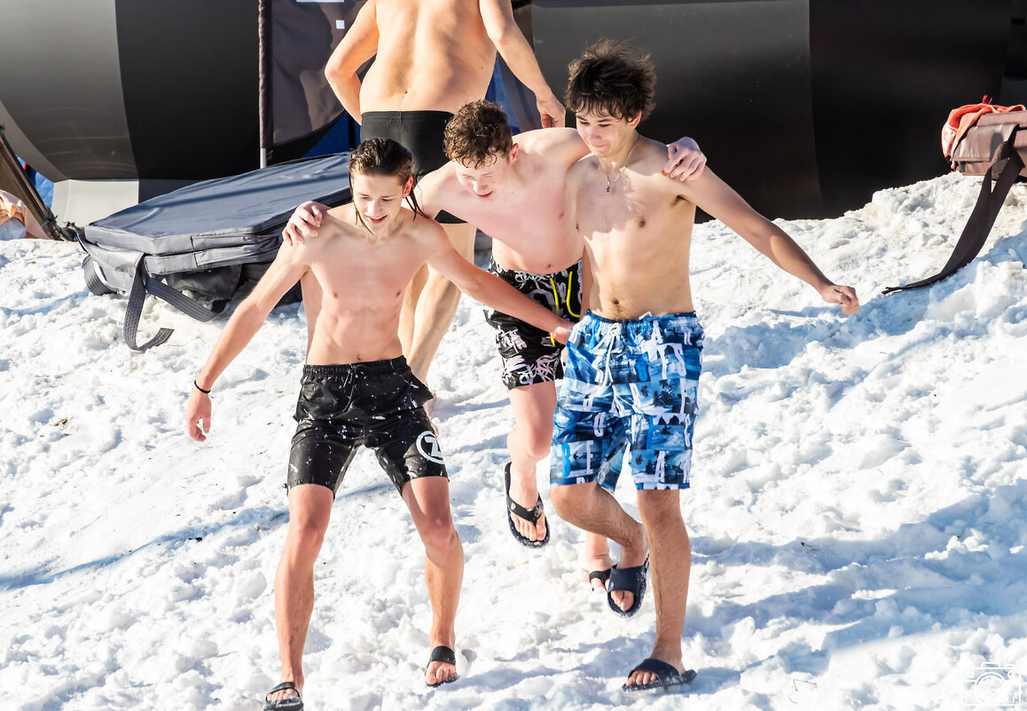 На снегу - Александр 