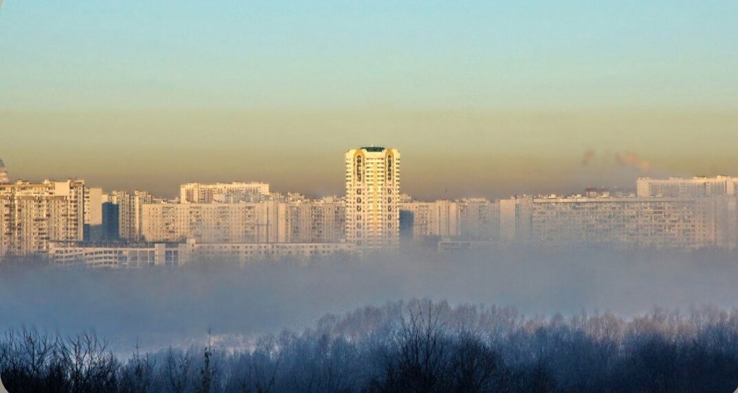 Утро. Москва-река. - Тамара Вебер