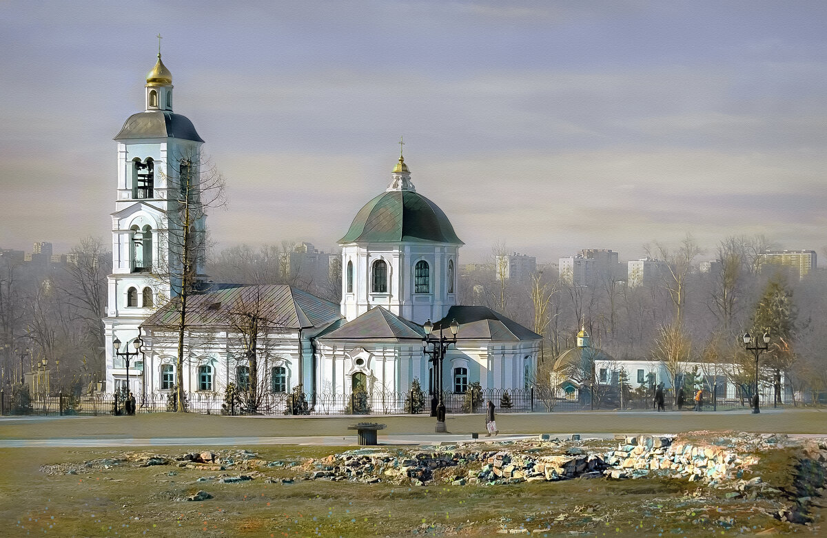 Москва. Церковь Иконы Божией Матери Живоносный Источник в Царицыно. - В и т а л и й .... Л а б з о'в Москва. Церковь Иконы Божией Матери Живоносный Источник в Царицыно. - В и т а л и й .... Л а б з о'в