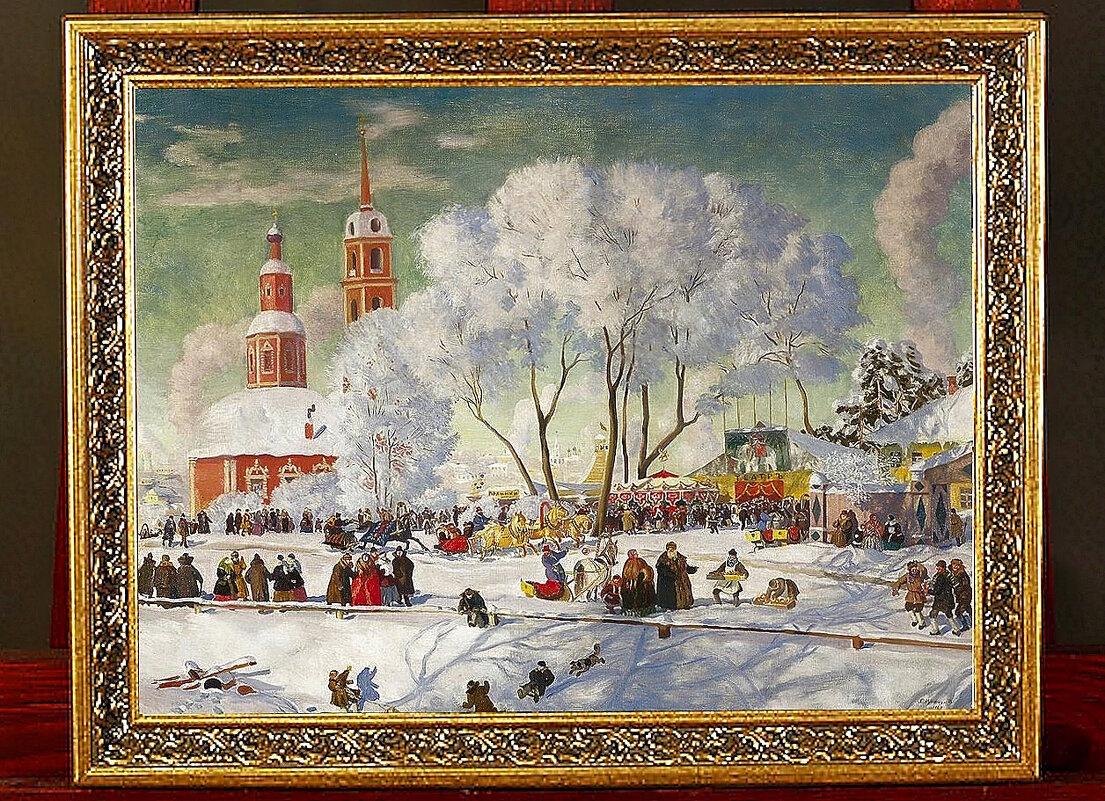 Масленица в живописи. Четверг «Разгуляй». - Ольга Довженко