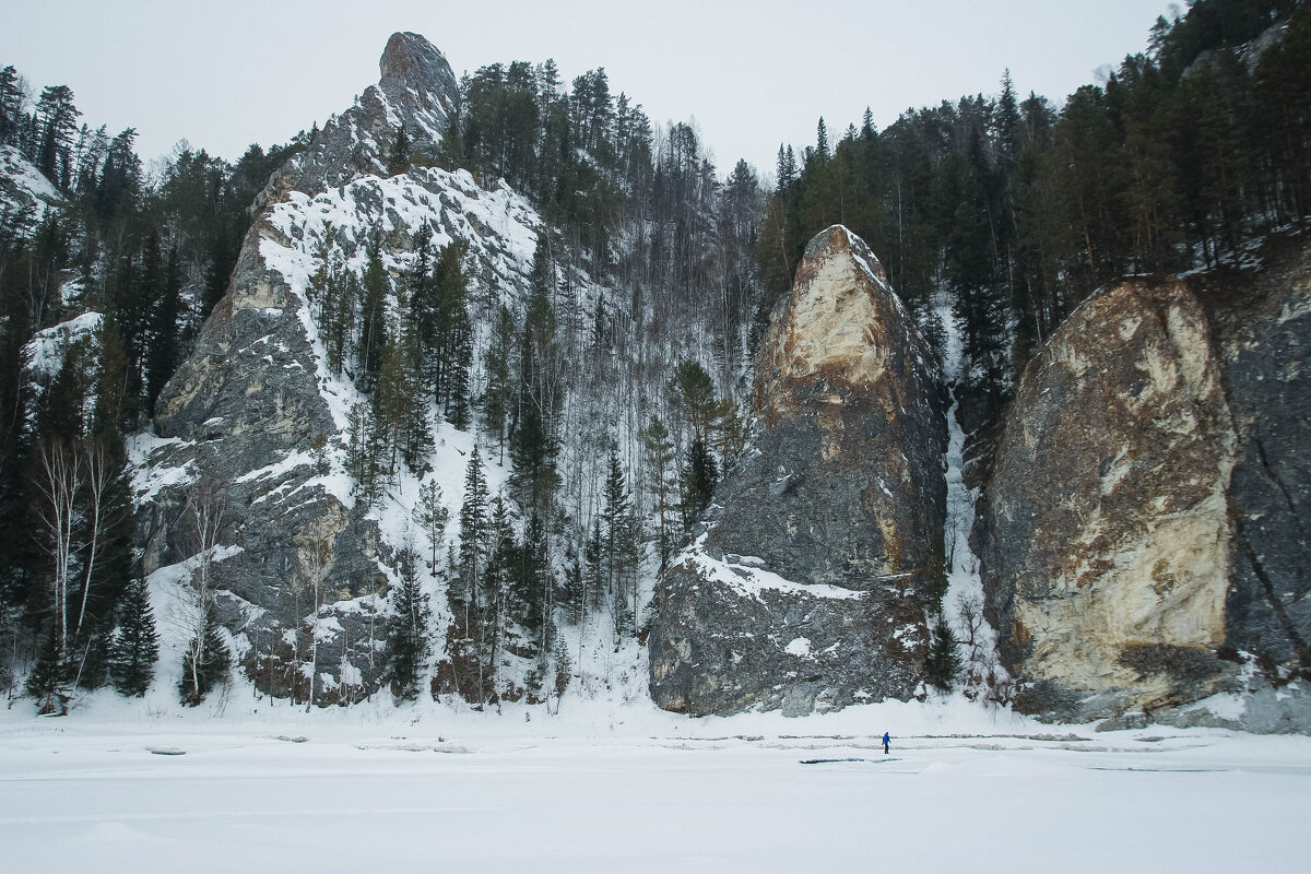 Река Кия, п. Макаракский, Кемеровская обл. - Евгения Каравашкина Река Кия, п. Макаракский, Кемеровская обл. - Евгения Каравашкина