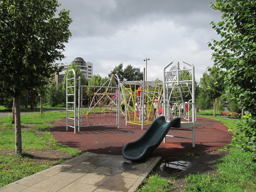 детская площадка - Елена Шаламова