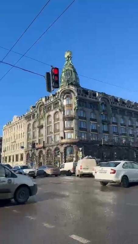 Дом Зингера — здание напротив Казанского собора в Санкт-Петербурге - Ирэн Дом Зингера — здание напротив Казанского собора в Санкт-Петербурге - Ирэн