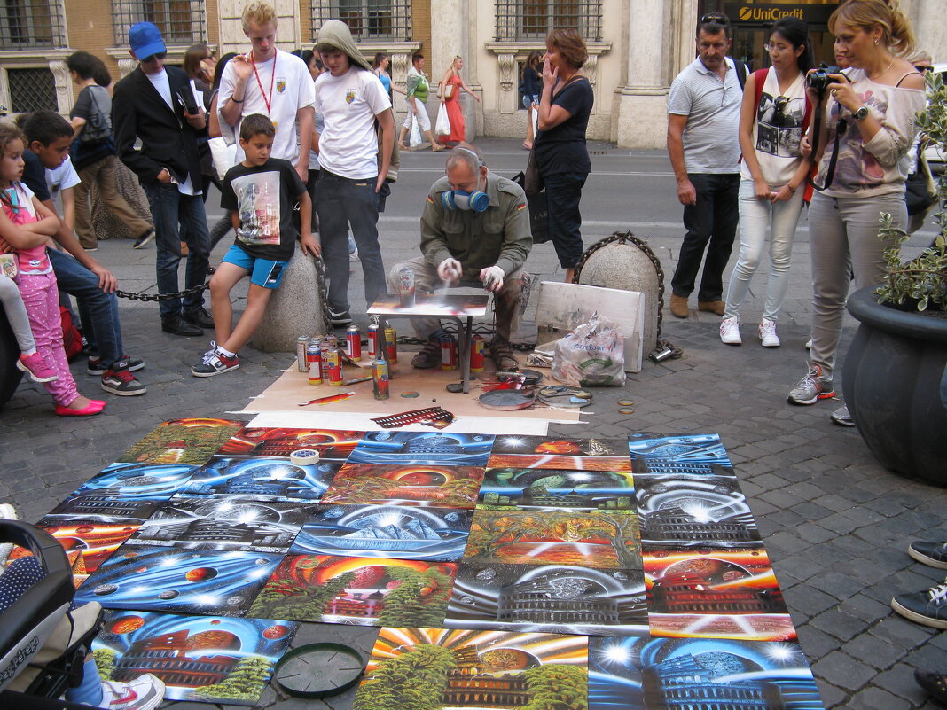 Рим. Уличный мастер-класс - Надежда Рим. Уличный мастер-класс - Надежда