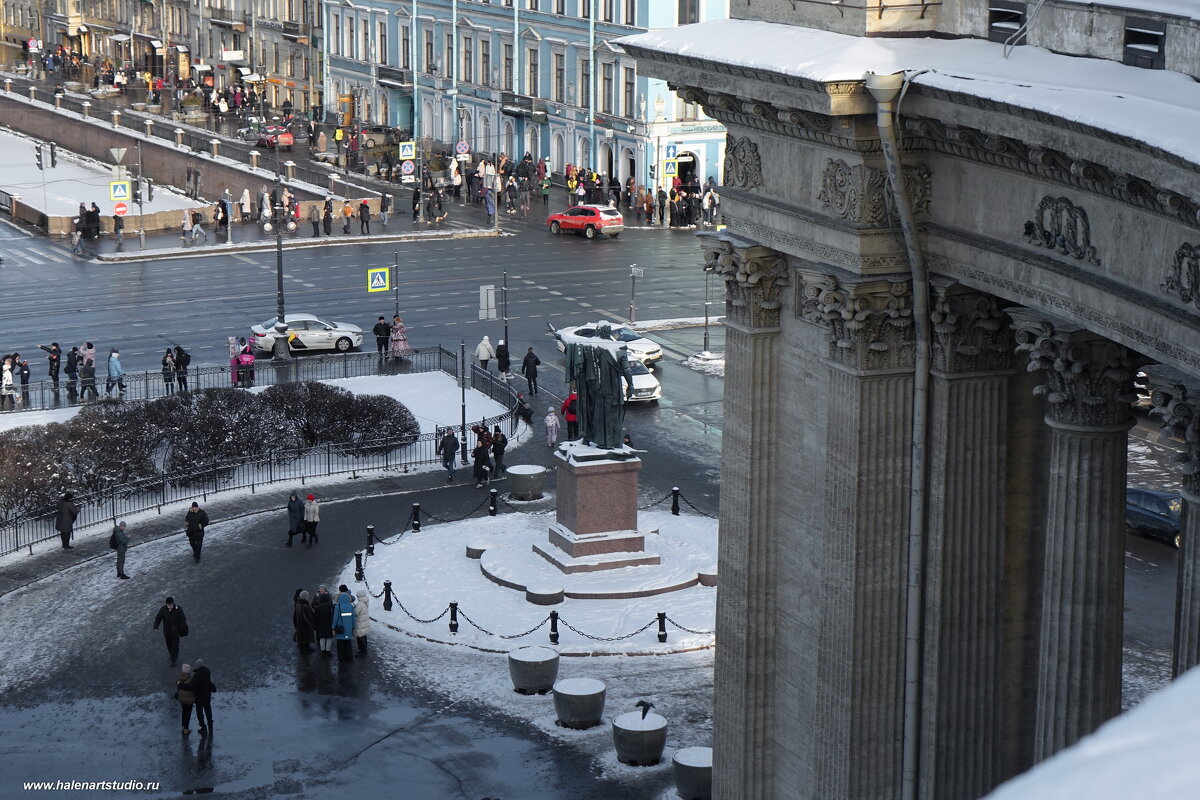 С крыши Казанского Собора - Игорь Корф С крыши Казанского Собора - Игорь Корф