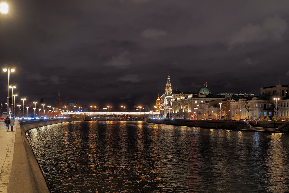Вечер, Кремлёвская набережная. - Евгений Седов