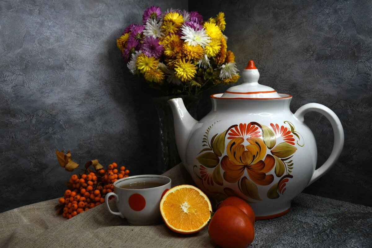 Осеннее чаепитие - Татьяна Евдокимова Осеннее чаепитие - Татьяна Евдокимова