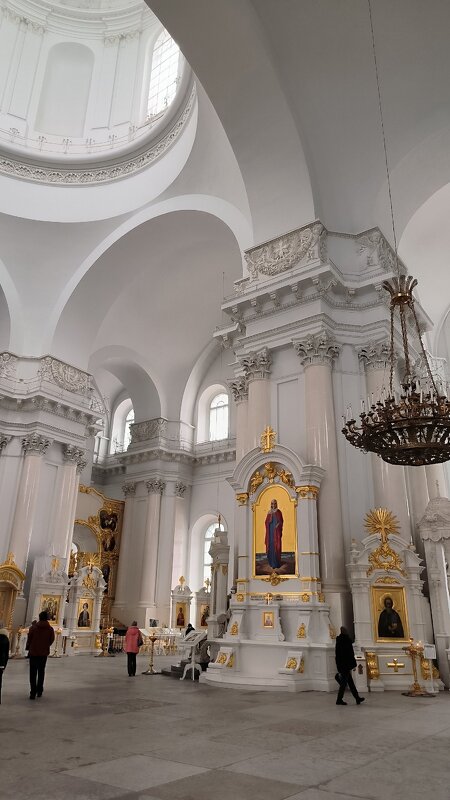 Строгая роскошь Смольного собора. - Ольга 