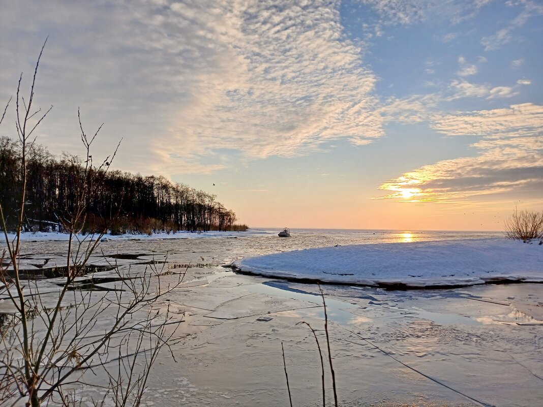 Река Сестра, устье. - Лия ☼ Река Сестра, устье. - Лия ☼