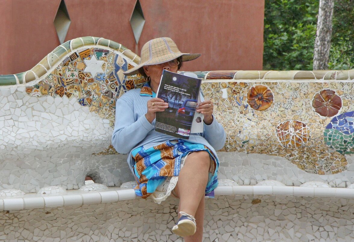 Скамейка Гауди - ZNatasha - Скамейка Гауди - ZNatasha -