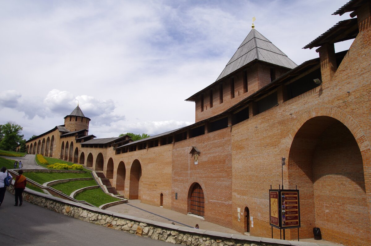 Стены Нижегородского кремля - Сергей Швечков Стены Нижегородского кремля - Сергей Швечков