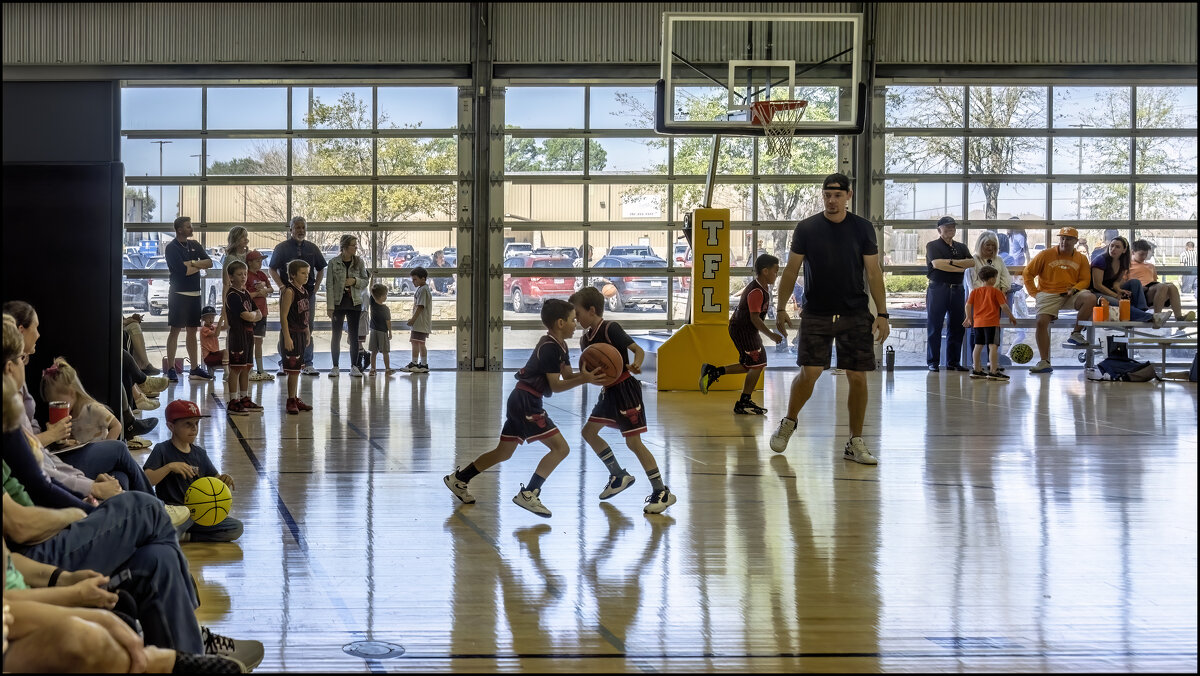 Разминка. (Баскетбол восьмилетних) - **** vedin