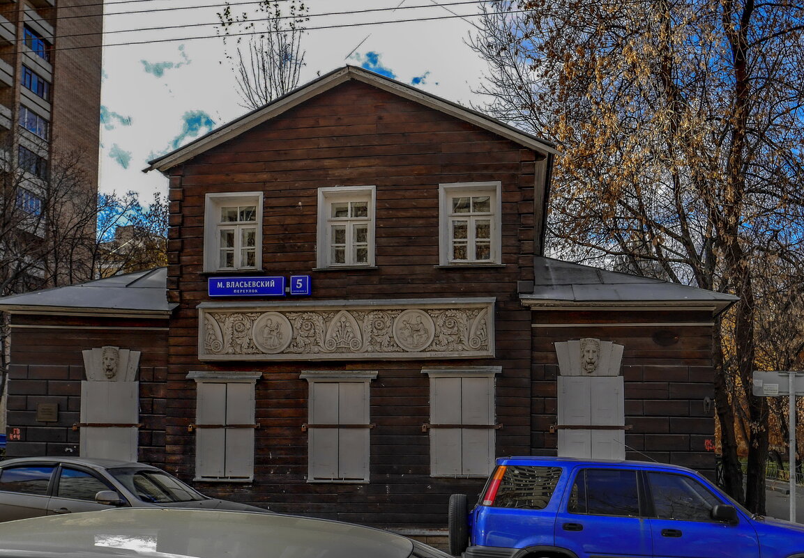 Деревянный дом, 1816. Малый Власьевский, д.5. - Наталья Rosenwasser
