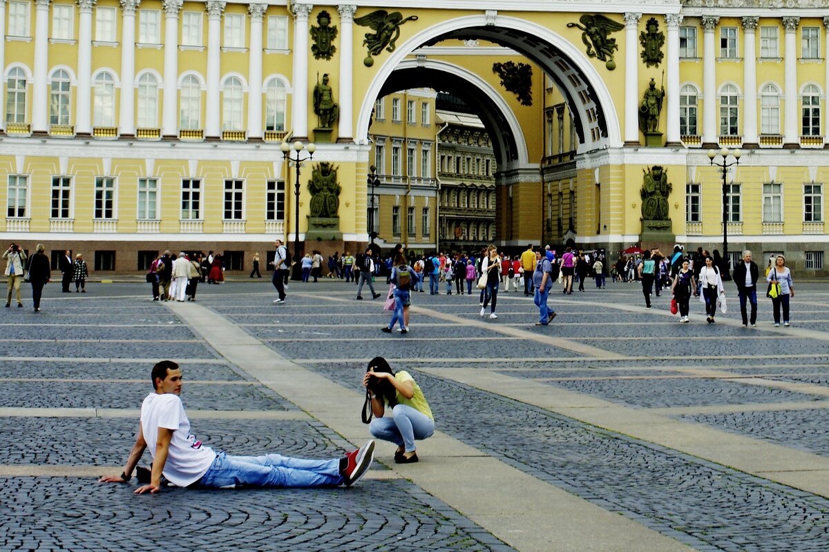 На Дворцовой площади - Сергей Швечков На Дворцовой площади - Сергей Швечков