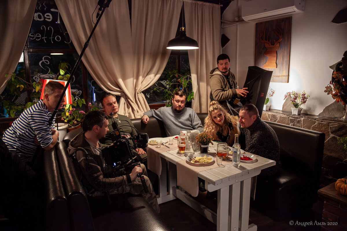 На съёмках сериала "Хозяин" - Андрей Lyz На съёмках сериала "Хозяин" - Андрей Lyz