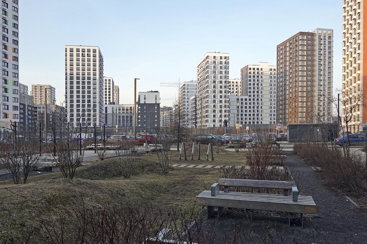 Вид на новый район "Бунинские кварталы - Валерий Иванович Вид на новый район "Бунинские кварталы - Валерий Иванович